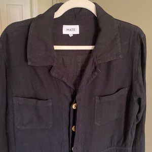 Mate the label linen jumpsuit sz Large